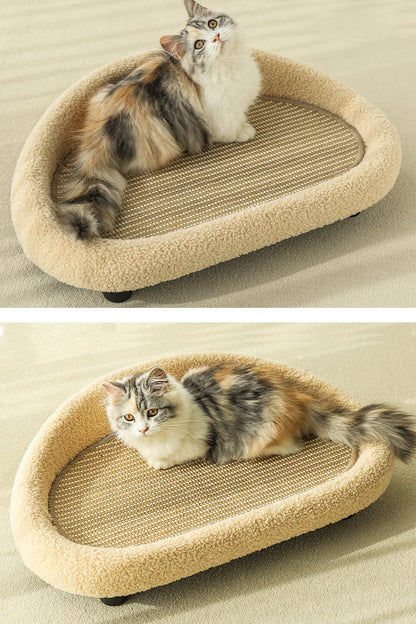 猫 爪とぎ キャットソファー ペットマット 爪に強いソファー 猫 ベッド  ペットベッド  小型犬 寝床 通年タイプ キャットベッド 猫ちゃんの遊園地 キャットベッド マット キャットベッド 年中通用 おしゃれ ソファー 背もたれ付き